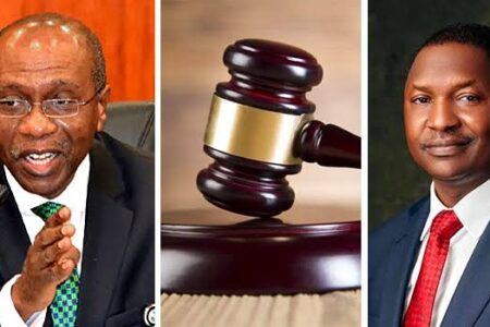 States Plan Contempt Proceedings Against Malami, Emefiele