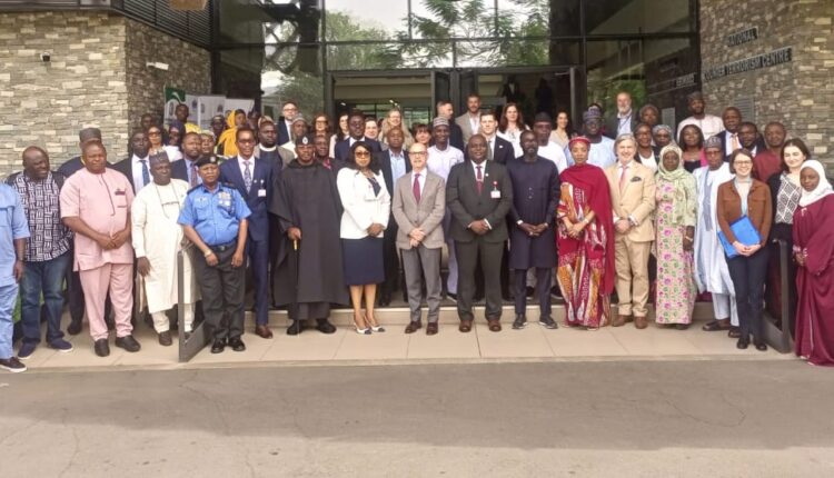 Participants at a two-day workshop to support victims of terrorism, co-organised by NCTC with the Spanish Government, in Abuja.